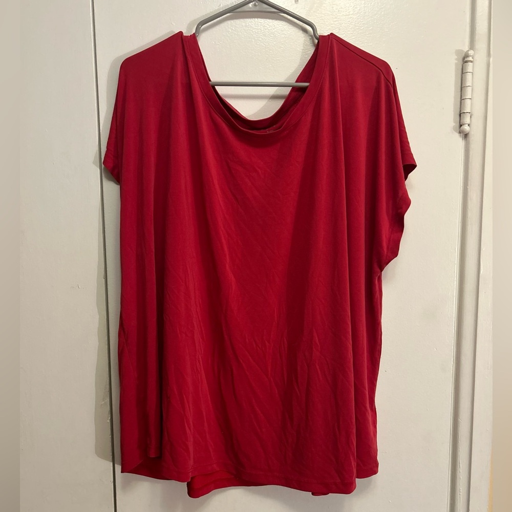 Maurice’s Red Crew Neck Tee Shirt
